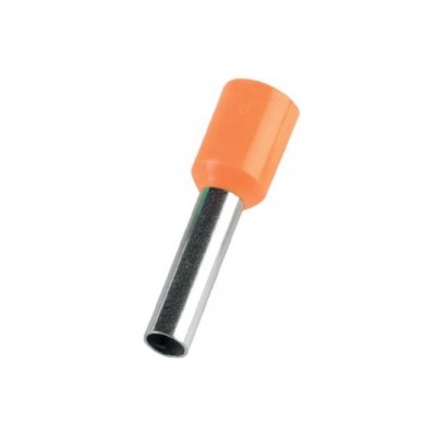 Ακροδέκτης Μύτης 4mm² Πορτοκαλί (Συσκ. 100τεμ.) Е4012 